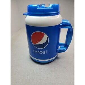 Huge 100 Oz Whirley Insulated Drink Mug Pepsi Logo